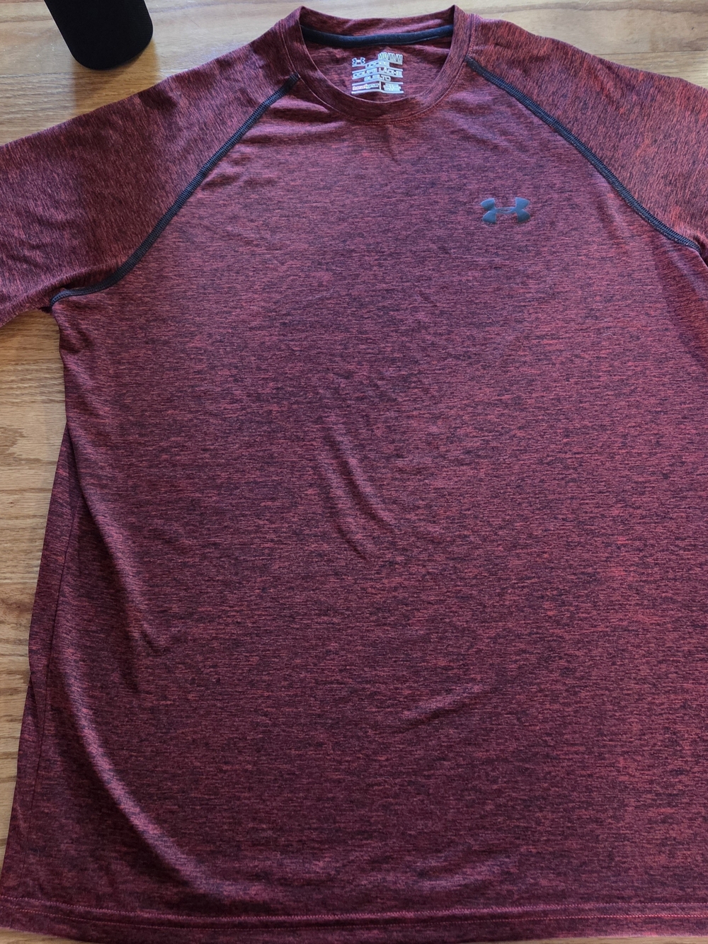 Under Armour Men’s Red Heathered Performance Tee